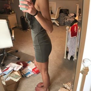 Olive Bodycon Dress